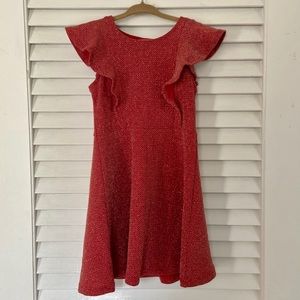 NWT Epic Threads Toddler Girls Red Sparkle Dress size 4T